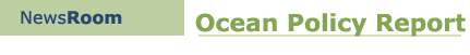 Ocean Policy Report