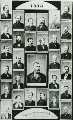 Washington Legislature: House, 1883, Photographs, House of Representatives Group Photos, 1883-1981, Washington State Archives, Digital Archives.