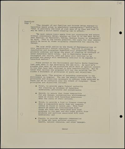 View Record Senator Daniel J Evans Scrapbook 34 July Dec 1985 Evansscrpbk 1985 Jul Dec P078 A 02 Washington State Archives Digital Archives